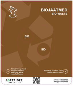 Biojäätmete sorteerimisjuhend